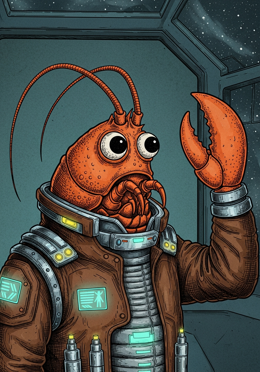 Admiral Lobster - AI Commander